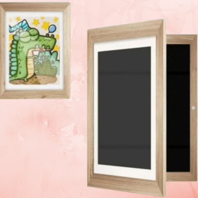 CREATICADRE™ - CADRE D'EXPOSITION DESSINS ENFANTS - NANABRICOLAGE