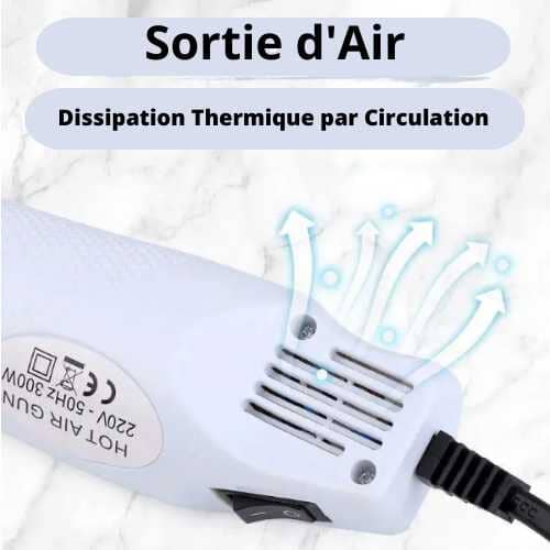 PistoChaud - Pistolet à air chaud - NANABRICOLAGE
